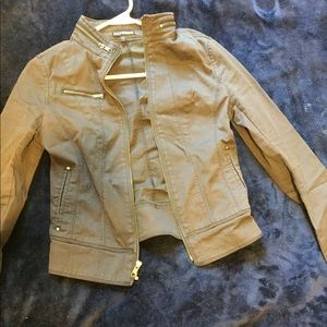 Express grey bomber jacket